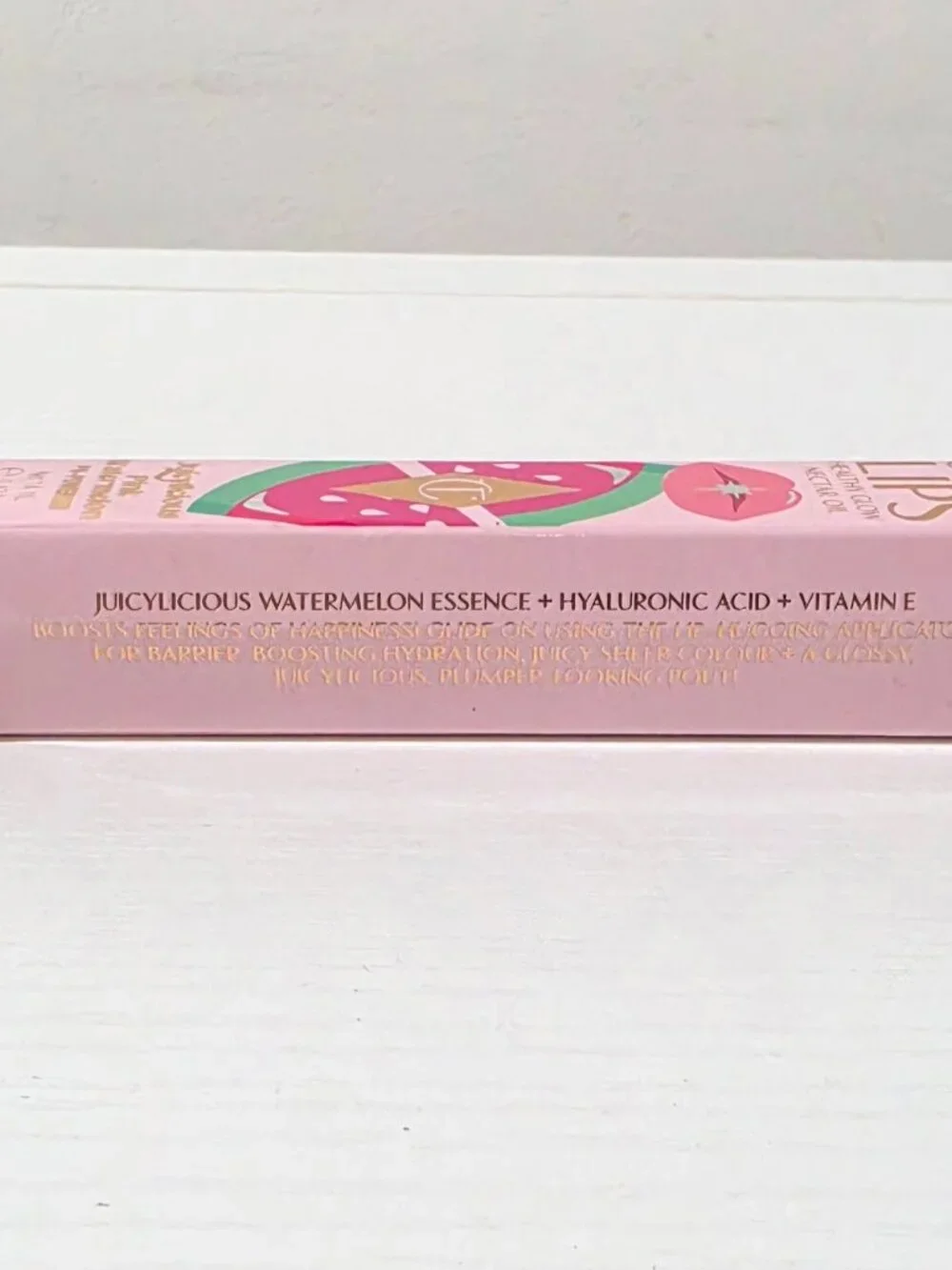 Charlotte Tilbury Unreal Lips Healthy Glow Nectar Oil - Pink Watermelon- 0.47 fl